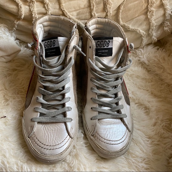 Golden goose slide high tops leather/suede - Picture 14 of 16